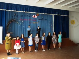 23.03.2017   Festivalul cântecului francez – 2017.  Organizator: Rusandu Tina