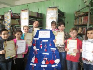 1 martie – Concurs ”Mărțișor – 2017”. Activitatea a fost organizată de bibliotecarul instituției, Pikul Vira
