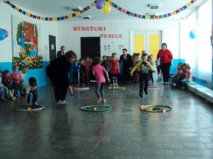 05.05.2017 Starturi vesele – grupele Îngerașii, Fluturașii și Abecelușii. Organizator:  Țațu Larisa