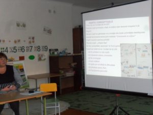 14.11.2017 Consiliu Profesoral cu cadrele didactice din grădiniță ” Modalităţi  de stimulare a creativităţii  şi  gândirii  critice la  copii prin  intermediul  jocurilor didactice  eficiente, atractive  şi captivante , exerciţii de logică  şi de  comunicare după  particularităţile  vârstei  copiilor”