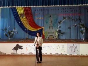 29.03.2018 Festivalul cântecului francez, ediția a II-a Organizator: Rusandu Tina