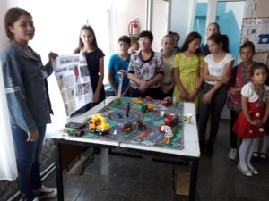 14.09.2018 Prima etapă a Decadei Circulației Rutiere s-a finalizat… Elevii au fost ingenioși și creativi !!!