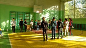 26.10.2018 oră publică la educația fizică înclasa a 6 cu subiectul ”Fotbal. Deplasări. Transmiterea mingii” profesor Sizova Tatiana