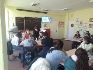 18.12.2019 Oră publică în clasa a VIII-a la disciplina Educație civică „Valori simboluri naționale și europene”