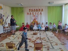 Activitate extracurriculară desfășurată la data de 10.11.22 în grupa mare ”Albinuța” – ”Toamna magică” responsabil: Stefoglo Anastasia, educator.