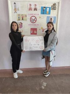 ,,Campania Antitabac,, 23 octombrie 2020 ,organizator DAE Rașcenco Angela. Clasa 5 – 9.